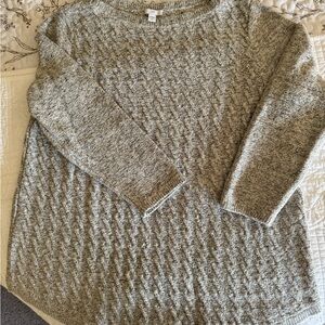 J Jill Women’s 
Gray Knit Sweater XL petite